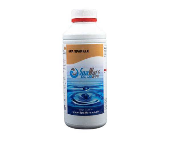 pa Sparkle 1L clarifier bottle for clearing cloudy spa water